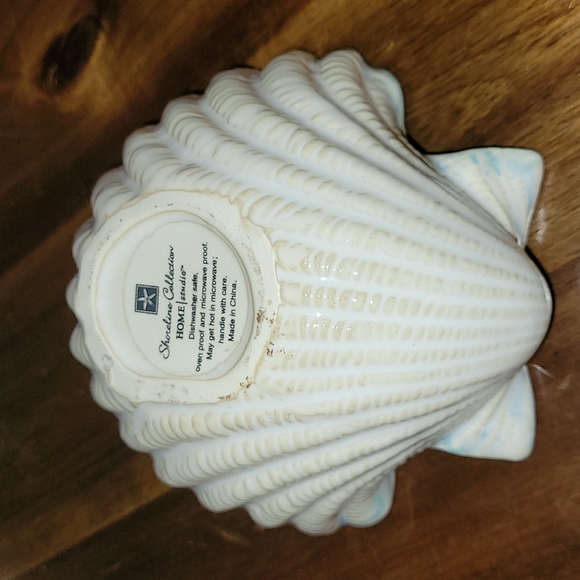 Vintage Shoreline Collection Home Studio Seashell Bowl Nautical Decor Ceramic - Picture 2 of 3